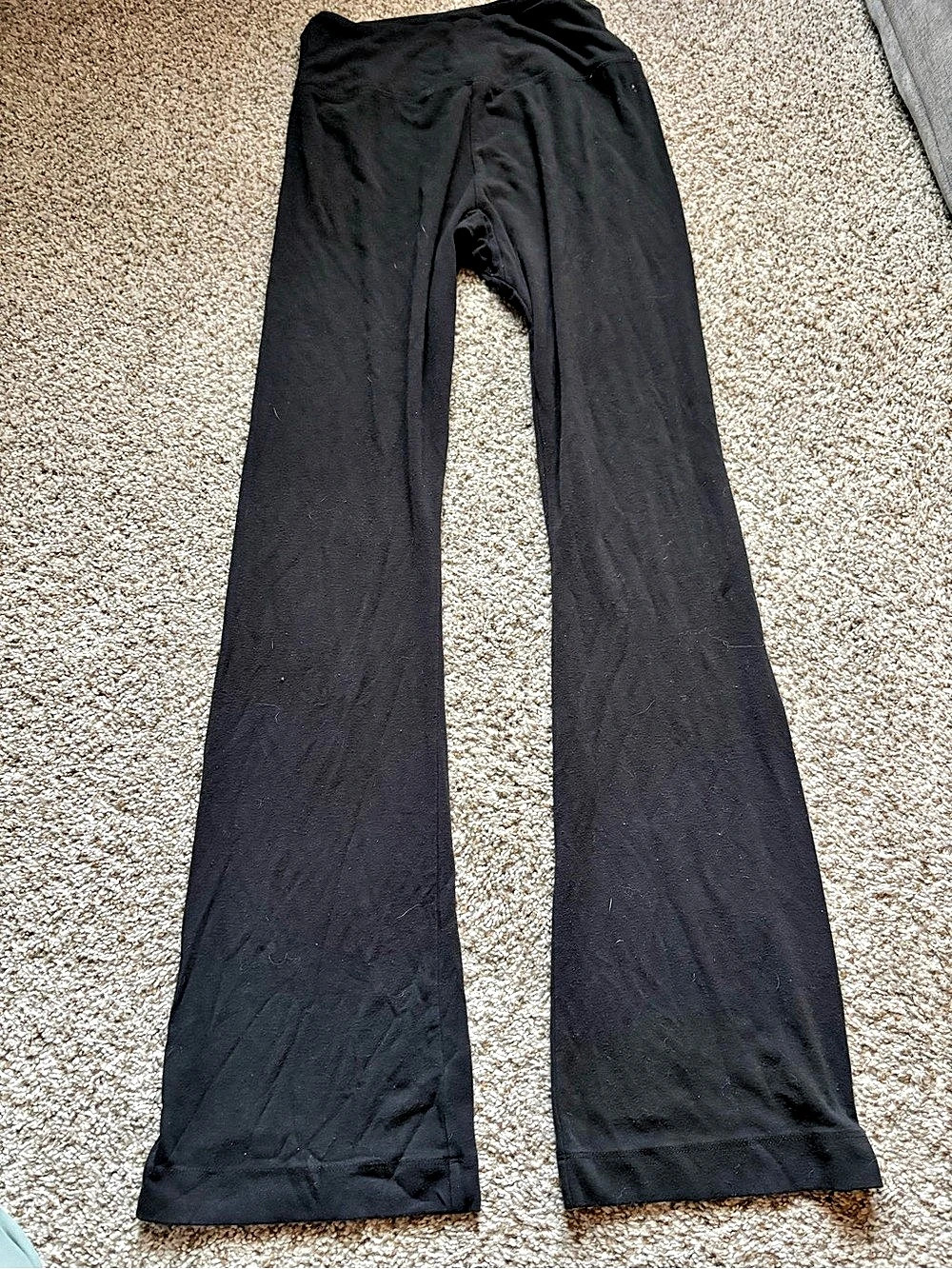 Nuuds Black Flare Pants